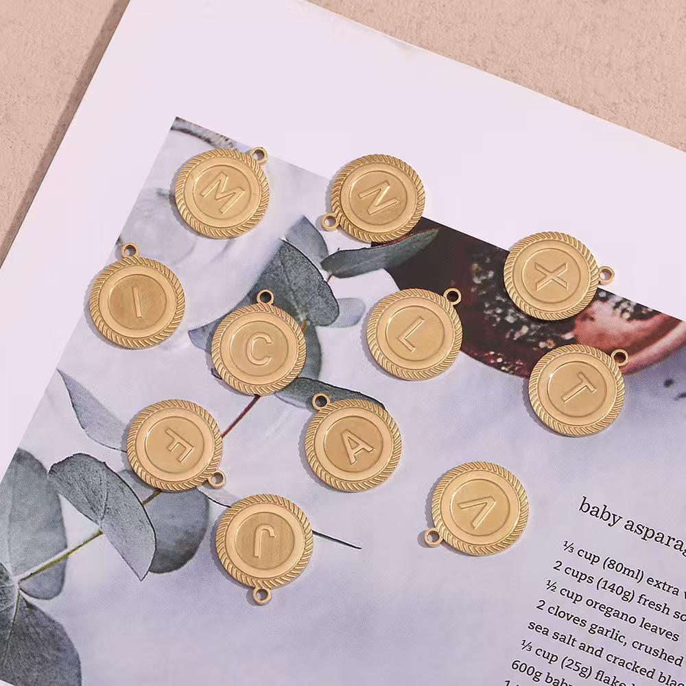 Gold Letter Travel Journal Vintage Charms | Journal Planner Charms | Travel Journal TN Accessories