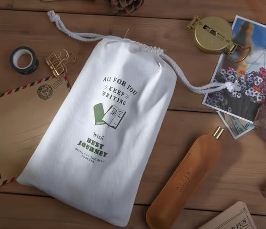 Traveler‘s Notebook Cotton Bags | A5 Passport Standard Size Journal Pouches Storage Bag | Standard Passport TN Organizer | TN Accessories