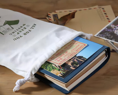 Traveler‘s Notebook Cotton Bags | A5 Passport Standard Size Journal Pouches Storage Bag | Standard Passport TN Organizer | TN Accessories