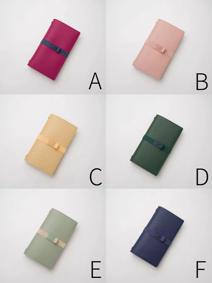 Vibrant Color Standard Size Travel Journal | Vegan Leather TN Cover | Travel Journal | Gift for Her Him