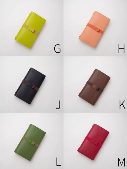 Vibrant Color Standard Size Travel Journal | Vegan Leather TN Cover | Travel Journal | Gift for Her Him