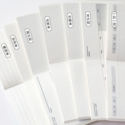 Standard TN Travel Journal Refills Inserts | Travel Journal Diary Notebook Planner | School Study Supplies