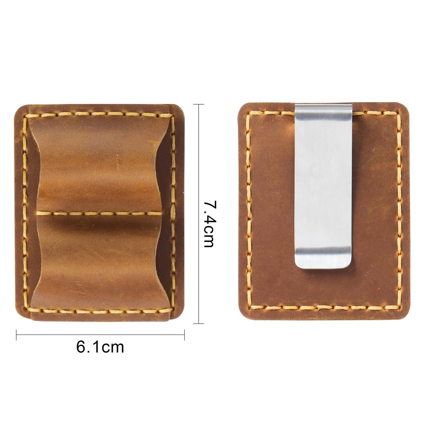 Handmade 100% Genuine Leather 2-Pen Holder Clip Books & Notebooks | Pen Loop | Pen Organizer | Notebook Pencil Holder | Journal Accessory