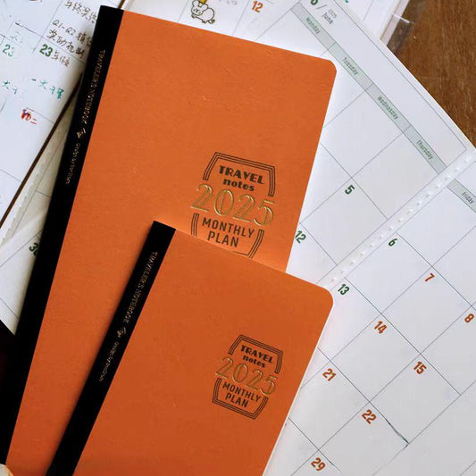 2025 Monthly Plan TN Travel Journal Refills | Standard Passport Size Inserts | Journal Planner | Travel Journal Accessories