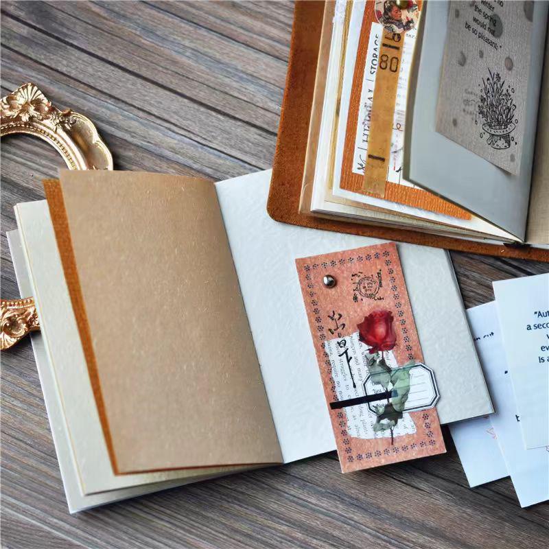 Mixed Special Material Paper TN Refills | Standard Passport Size Inserts | Travel Journal Planner | Travel Journal Accessories