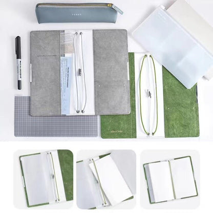 Travel Journal Set | Standard Size | DuPont Paper Cover | Travel Journal | Notebook Journal Supplies | Gift for Her