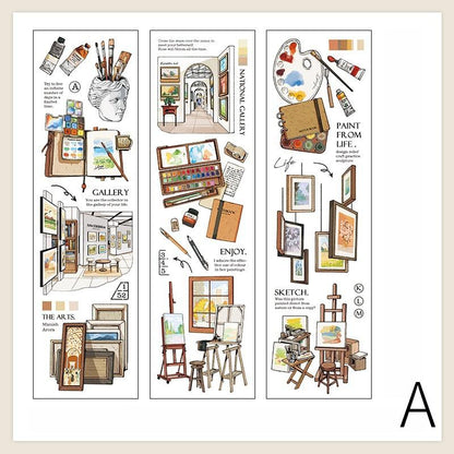 Handdrawn Retro Time Traveler Decorative Sticker｜Coffee Food Art Stationery Stickers | Collage Planner Junk Journal Scrapbooking Supplies