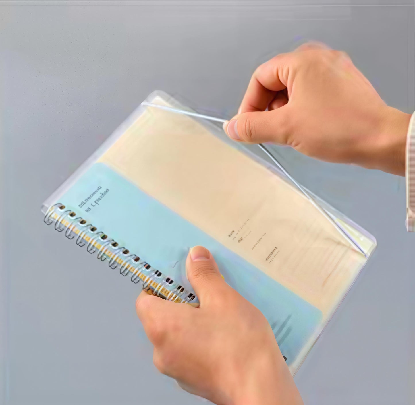 Paepr Pocket Loose-leaf Notebook | Ticket Sticker Banknote  Organizer | Insert Pocket Binder Notebook | Cash Envelope | Budget Book Planner