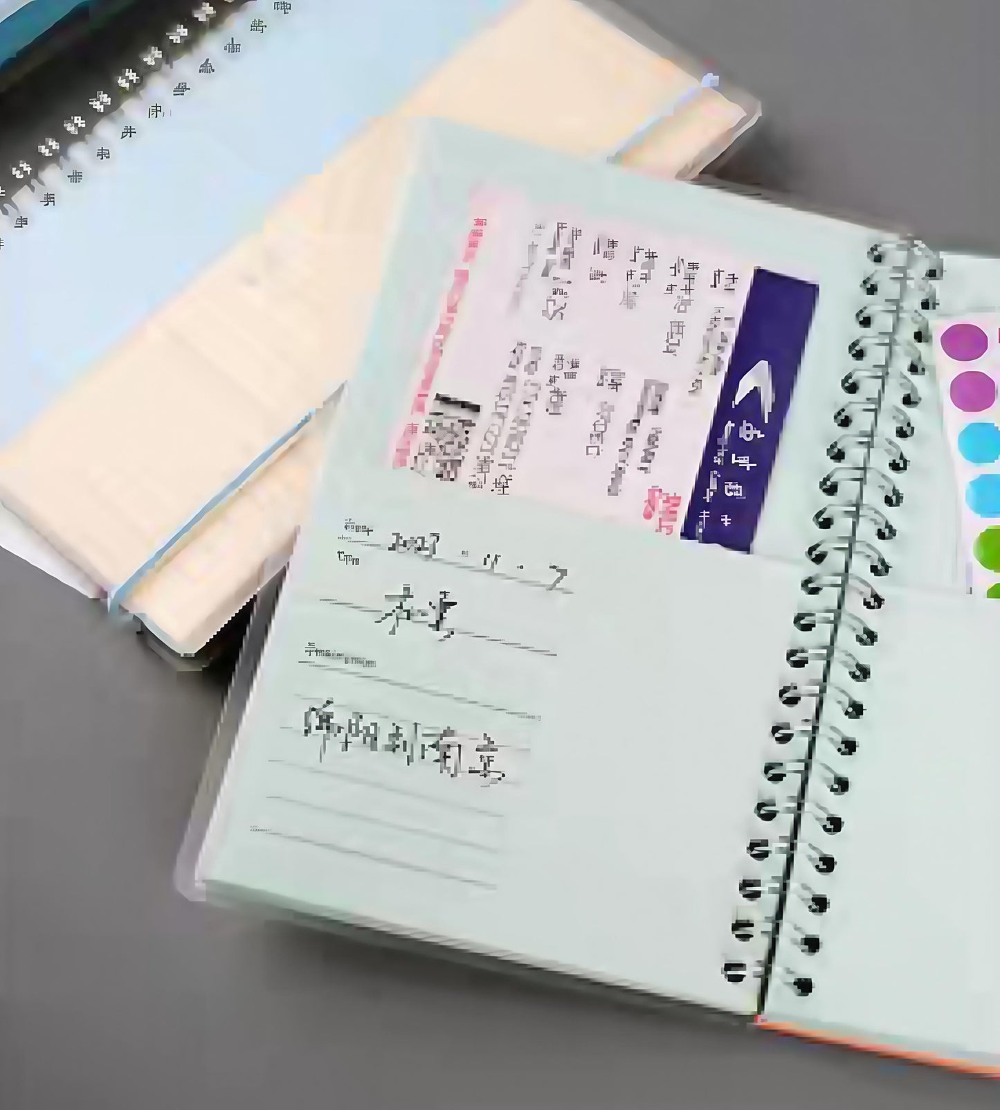 Paepr Pocket Loose-leaf Notebook | Ticket Sticker Banknote  Organizer | Insert Pocket Binder Notebook | Cash Envelope | Budget Book Planner