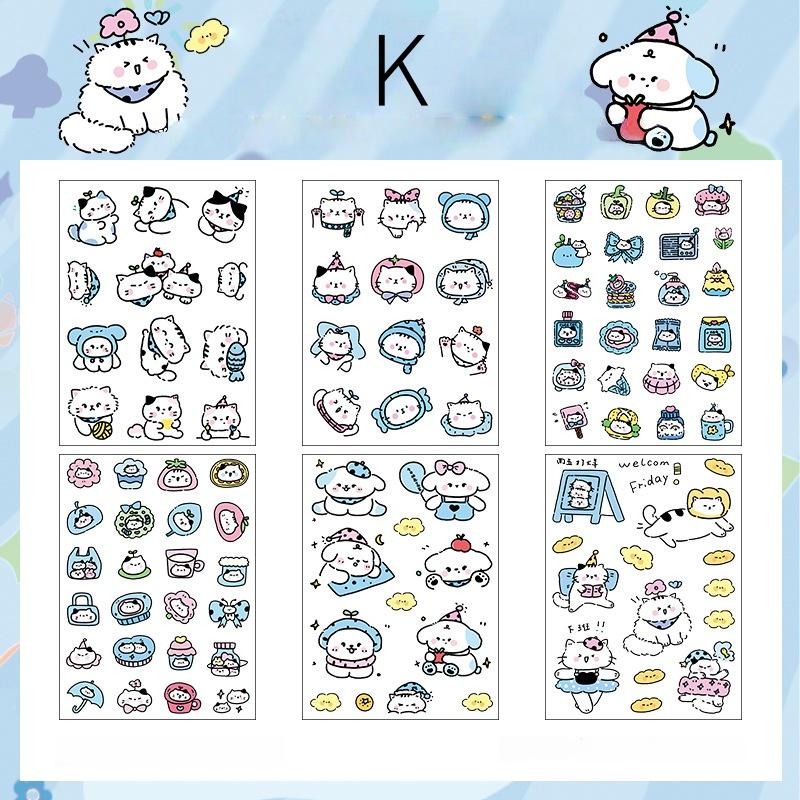 Cute Cat Sticker Pack | Kitten Junk Journal Stickers | Planner Sticker Set | Scrapbooking Kids Craft Supplies | Essential for Planners Bujo
