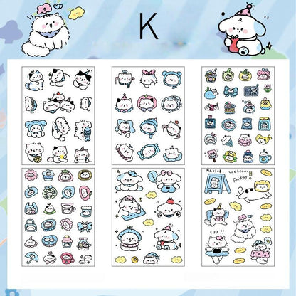 Cute Cat Sticker Pack | Kitten Junk Journal Stickers | Planner Sticker Set | Scrapbooking Kids Craft Supplies | Essential for Planners Bujo