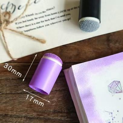 5pcs Finger Sponge Daubers | Foam Daubers | Tiny Blending Tools | Ink Blending Tool |  Blend Ink |  Dome Shaped Foam Applicator