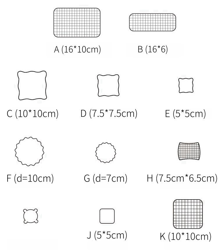 High-Quality Acrylic Block for Clear Stamp | Transparent Stamp Block | Stamp Pad | Rubber Stamp Block | Mounting Pad | Journal Planner