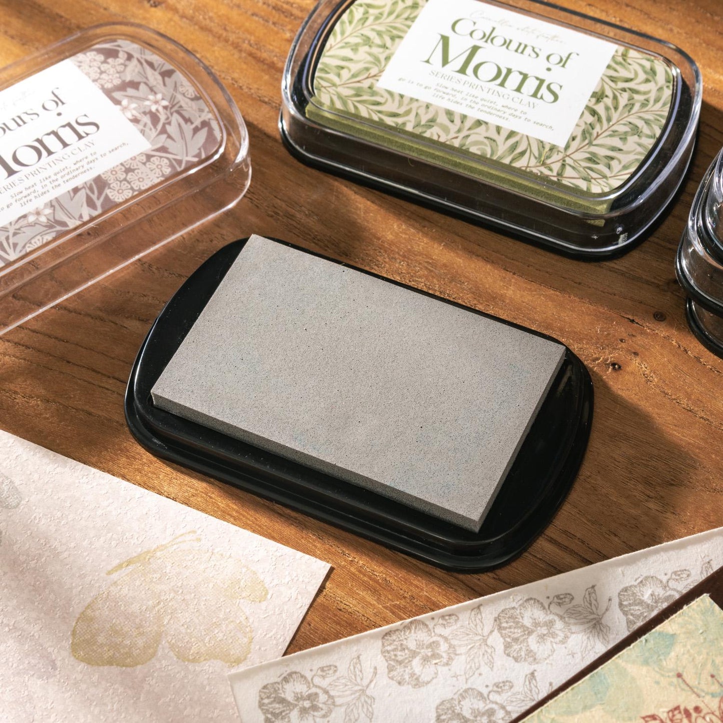 Colors of Morries Stamp Ink Pad | Premium Big Ink Pads | Stamp Seal Stamping Ink Pad | DIY Rubber Stamping Ink Pads | Retro Ink Pad Set
