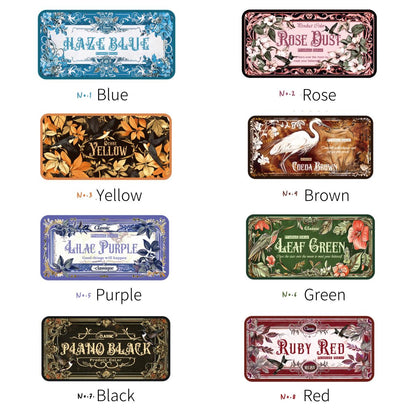 Medieval Legend Ink Stamp Pad | Retro Big Ink Pads | Stamp Seal Stamping Ink Pad | DIY Rubber Stamping Ink Pads | Colorful Ink Pad Set