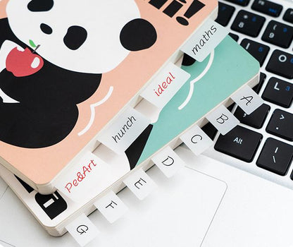 Transparent Page Flags | Sticky Index Tabs | Writable Book Tabs | Annotation Tabs |  School Office Supplies | Reading Booklover Accessories