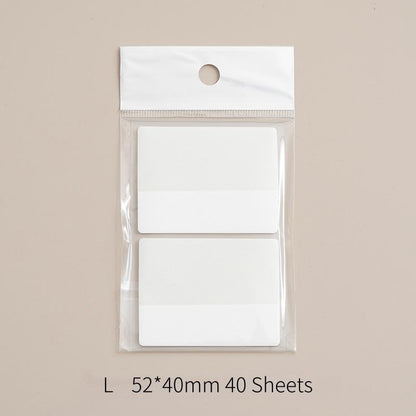 Transparent Page Flags | Sticky Index Tabs | Writable Book Tabs | Annotation Tabs |  School Office Supplies | Reading Booklover Accessories