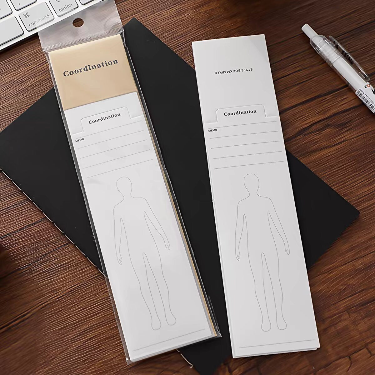 Foldable Reading Memo Notepad | Memo Pad | Monthly Schedule | Weekly Schedule | Coordination | Creative Bookmark | Note Taking | Booklover
