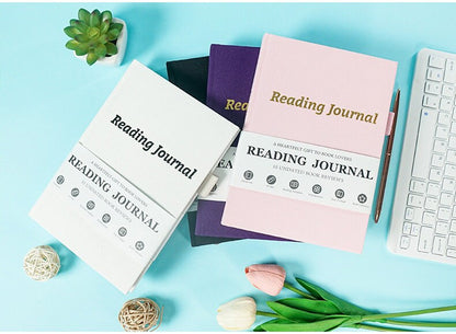 Reading Tracker Journal | Book Review Journal | Physical Reading Planner | Book Club Gift | Book Lover Gift | Gift for Her