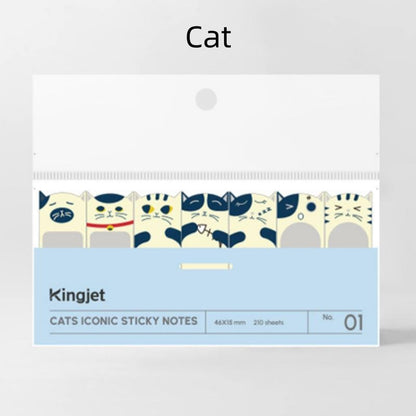Cute Cats Dogs Page Flags | Book Annotation Book Tabs | Index Tabs | Page Markers | Page Tabs for Annotating Books for Book Lover