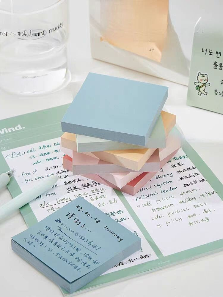 Colorful Sticky Notes | Planner Bujo | Sticky Note Pad | Memo Pad | Planner memo | cute memo pad, Stationery | planner accessory