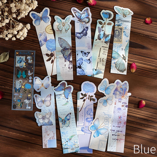 Retro Butterfly Dream Bookmark |  Butterfly Page Keeper | Book Lover Gift | Planner Journal Bookmarks | Book Accessories Gift for Reader Her