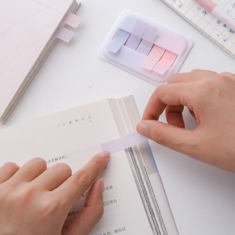 Pastel Index Sticky Notes | Planner Study Supplies