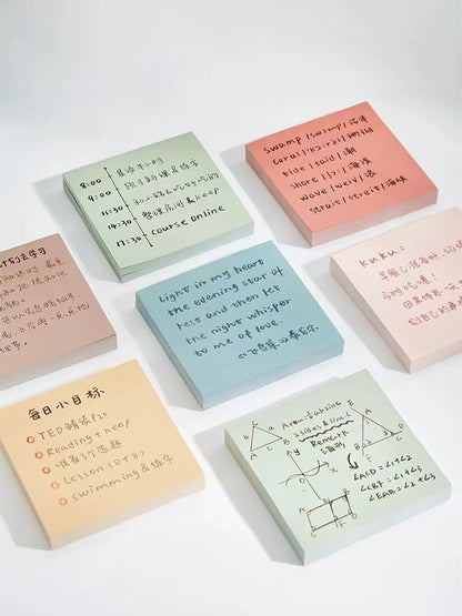 Colorful Sticky Notes | Planner Bujo | Sticky Note Pad | Memo Pad | Planner memo | cute memo pad, Stationery | planner accessory