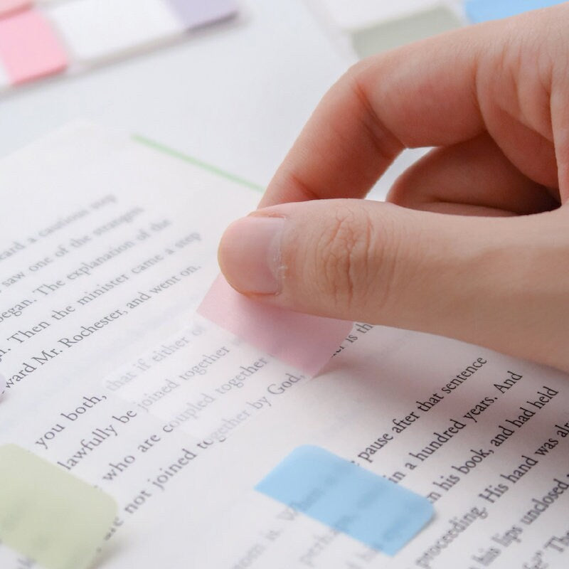Pastel Index Sticky Notes | Planner Study Supplies