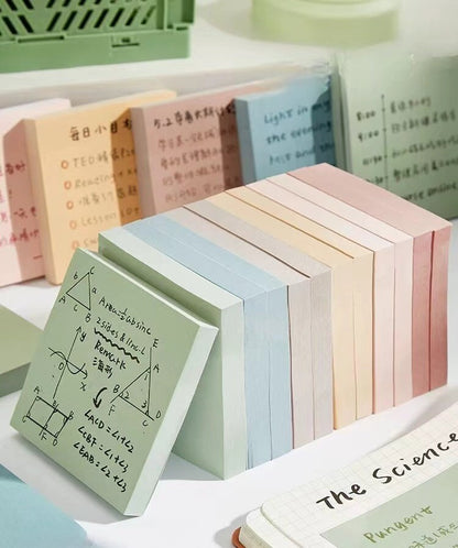 Colorful Sticky Notes | Planner Bujo | Sticky Note Pad | Memo Pad | Planner memo | cute memo pad, Stationery | planner accessory