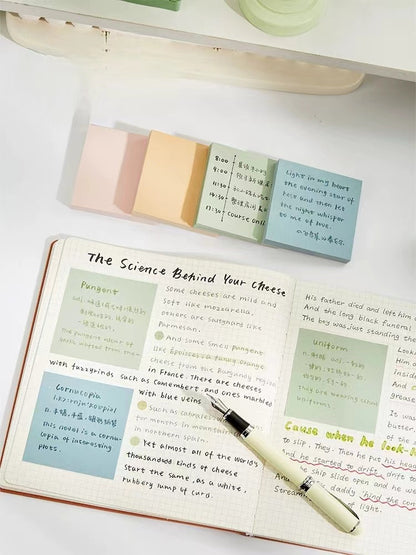 Colorful Sticky Notes | Planner Bujo | Sticky Note Pad | Memo Pad | Planner memo | cute memo pad, Stationery | planner accessory