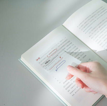 Transparent Sticky Notes | Planner Sticky Notes | Suitable for Annotatating | Tracing Paper Sticky Notes | Office Study Supplies