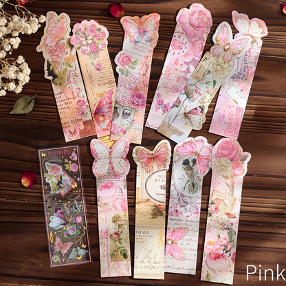 Retro Butterfly Dream Bookmark |  Butterfly Page Keeper | Book Lover Gift | Planner Journal Bookmarks | Book Accessories Gift for Reader Her