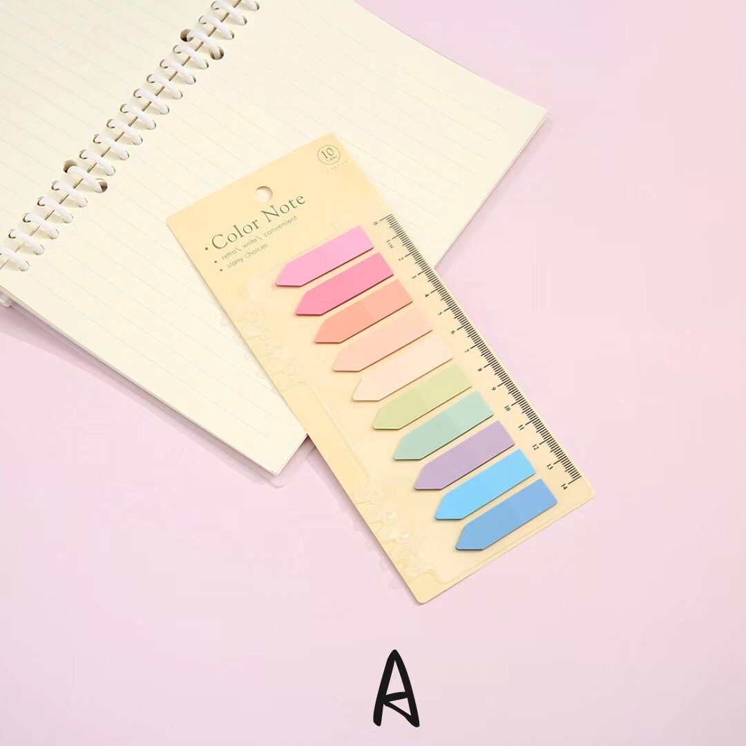 Colorful Sticky Tabs | Annotation Marks for Annotating Books | Book Tabs | Page Flags Markers | Index Sticky Highlighter | Book Lover Gift
