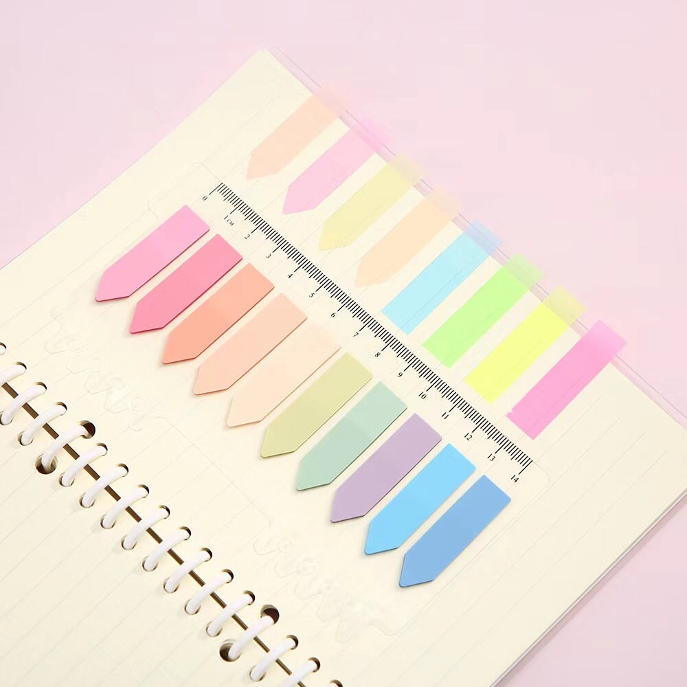 Colorful Sticky Tabs | Annotation Marks for Annotating Books | Book Tabs | Page Flags Markers | Index Sticky Highlighter | Book Lover Gift
