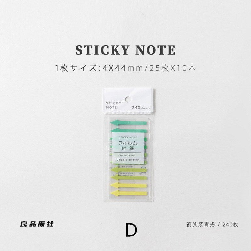 Rainbow Color Bookmark | Slim Translucent Sticky Note Tabs | Book Tabs | Page Flags | Highlighter Strips Tape | Planner Study Supplies