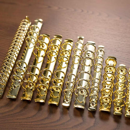 Metal Binder Rings With 2 Pairs of Screws | A8 A7 A6 Personal A5 for 6 Ring Binder | DIY Binder Refillable Planner