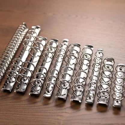 Metal Binder Rings With 2 Pairs of Screws | A8 A7 A6 Personal A5 for 6 Ring Binder | DIY Binder Refillable Planner