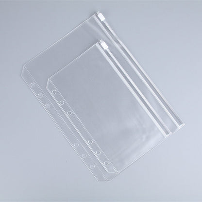 A5 Personal 6 Ring Binder PVC Pocket Insert | Vinyl Dashboard | Planner Card Organizer | Sticker Storage | Card Pocket