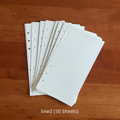 Printed Planner Inserts | M5 A7 Personal A6 Size 6 Ring Binder | Daily Weekly Montly Plan Habit Tracker | Planner Refill Paper |2025 Planner