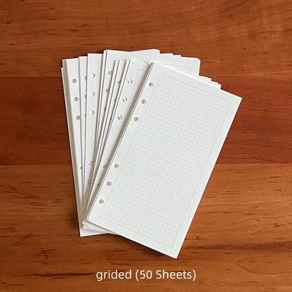 Printed Planner Inserts | M5 A7 Personal A6 Size 6 Ring Binder | Daily Weekly Montly Plan Habit Tracker | Planner Refill Paper |2025 Planner