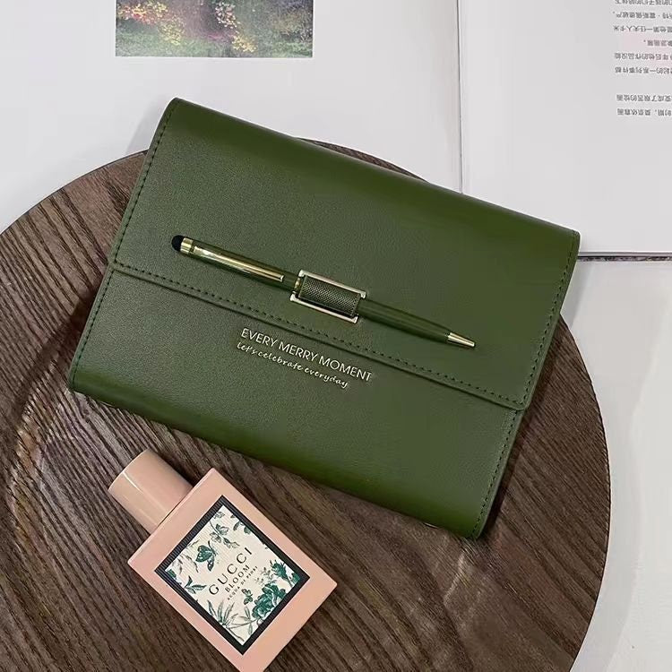2025 A5 A6 A7 Leather 6 Ring Binder | Planner Cover | Journal Agenda Notebook | Luxury Gift for Her | School Office Stationery