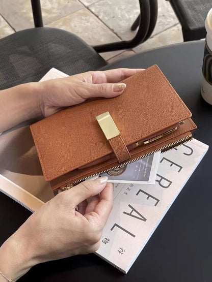2025 Personal PU Leather Zipper 6 Ring Binder |  Journal Notebook Loose-leaf | Portable Diary Planner Organizer | Business Office School