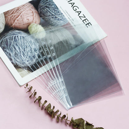 Clear PVC Planner Pocket | A5 Personal A7 Size | Sticker Organizer Card Holder | Storage Inserts | 6 Ring Binder | Cash and Budget Envelopes