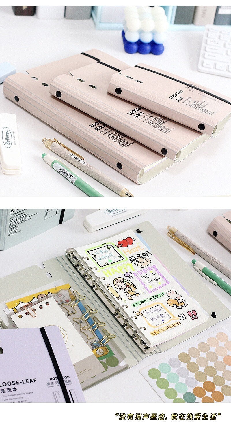 2024 A5 A6 A7 Planner Binder  | Lose Leaf Binder |  A5 Personal  | 6 Ring Binder |  Planner