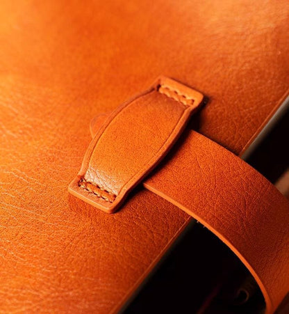A5 Personal Soft Leather 6 Ring Binder | Refillable Planner Journal Agenda Notebook | Luxury Gift for Her | School Office Stationery