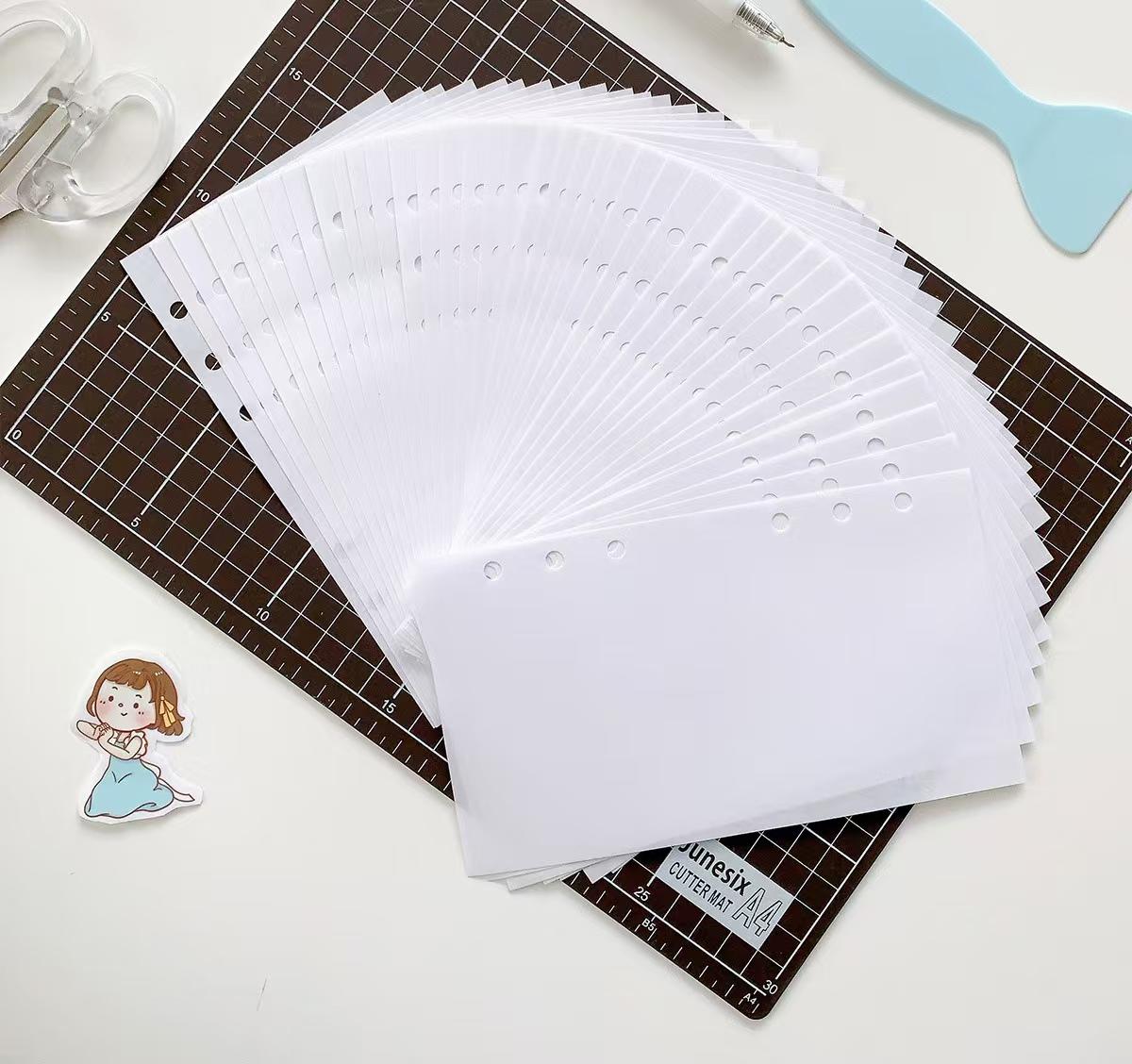 A5 A6 Release Paper Book | Sticker Tape Collection Book | Sticker Book | Reusable Release Pages | Sticker Organizer Storage Book