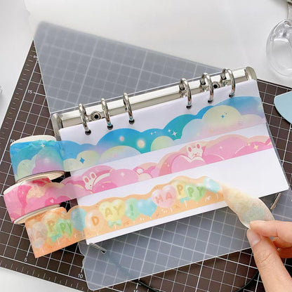 A5 A6 Release Paper Book | Sticker Tape Collection Book | Sticker Book | Reusable Release Pages | Sticker Organizer Storage Book