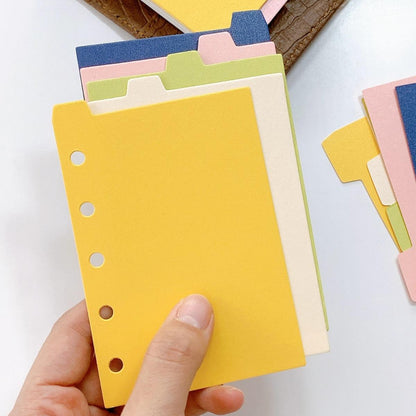 M5 A7 Planner Dividers with Tabs | Glitter Dividers Dashboards | A7 M5 A8 Planner Inserts Refills | 6 Ring Binder Planner Accessories