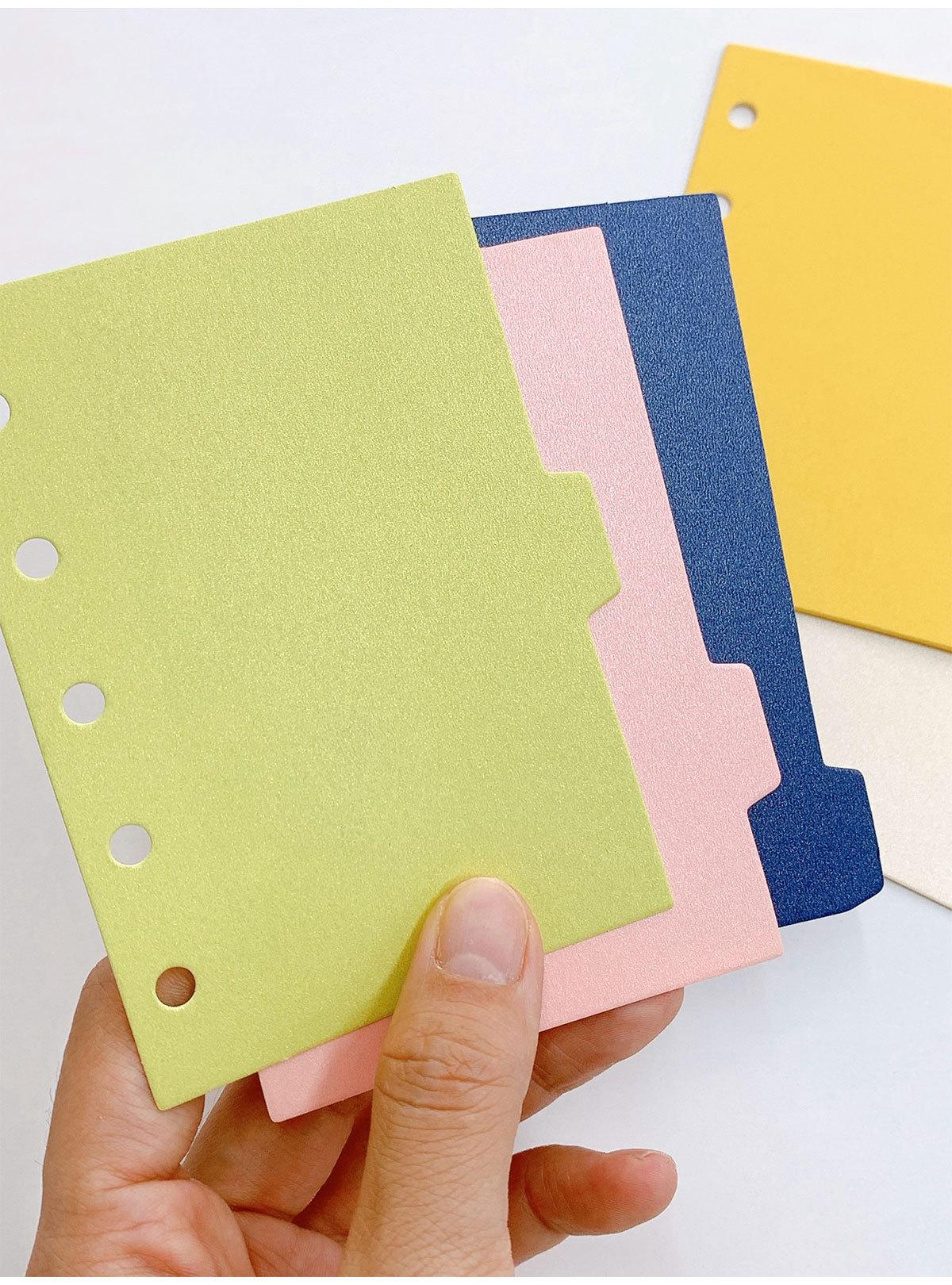 M5 A7 Planner Dividers with Tabs | Glitter Dividers Dashboards | A7 M5 A8 Planner Inserts Refills | 6 Ring Binder Planner Accessories